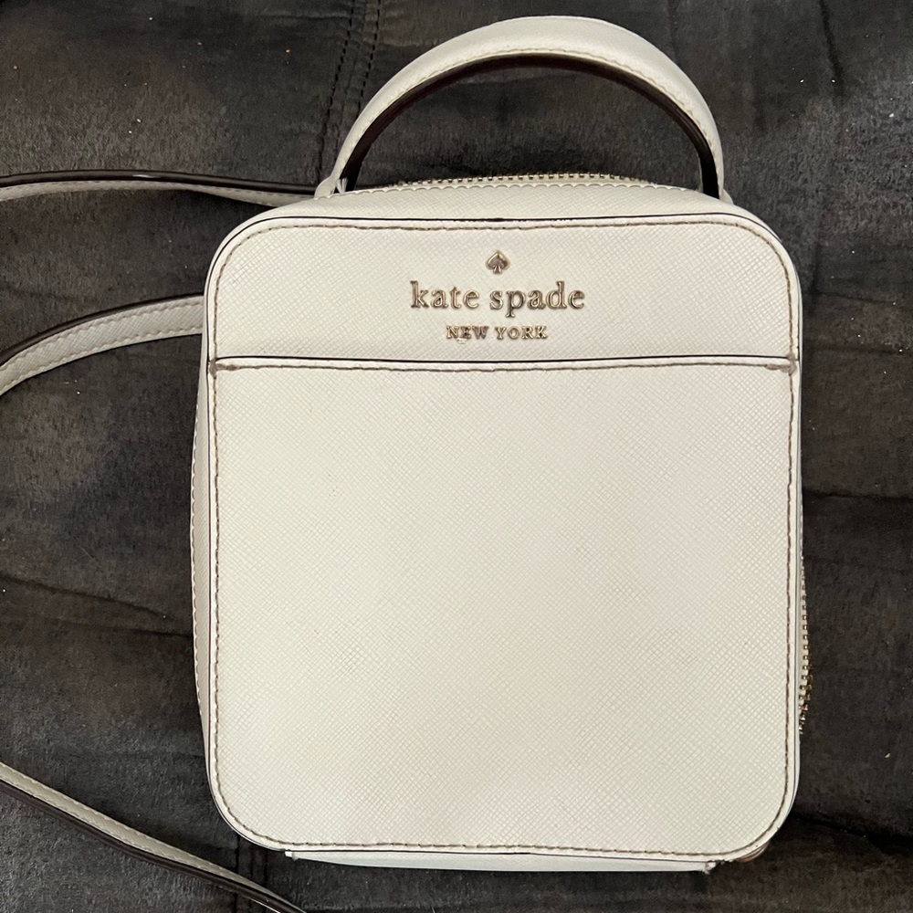 Kate Spade  Daisy Vanity Mini Crossbody Bag Parchment